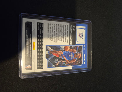 Shai Gilgeous-Alexander Panini Contenders Game Ticket (Red) #52