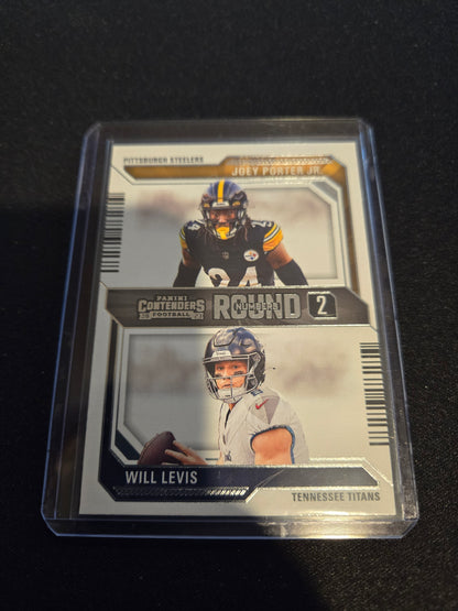 Will Levis Panini Contenders Round Numbers Rookie #10