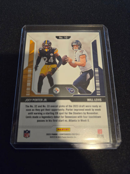 Will Levis Panini Contenders Round Numbers Rookie #10