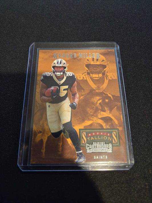 Kendre Miller Panini Contenders Rookie Stallions #15