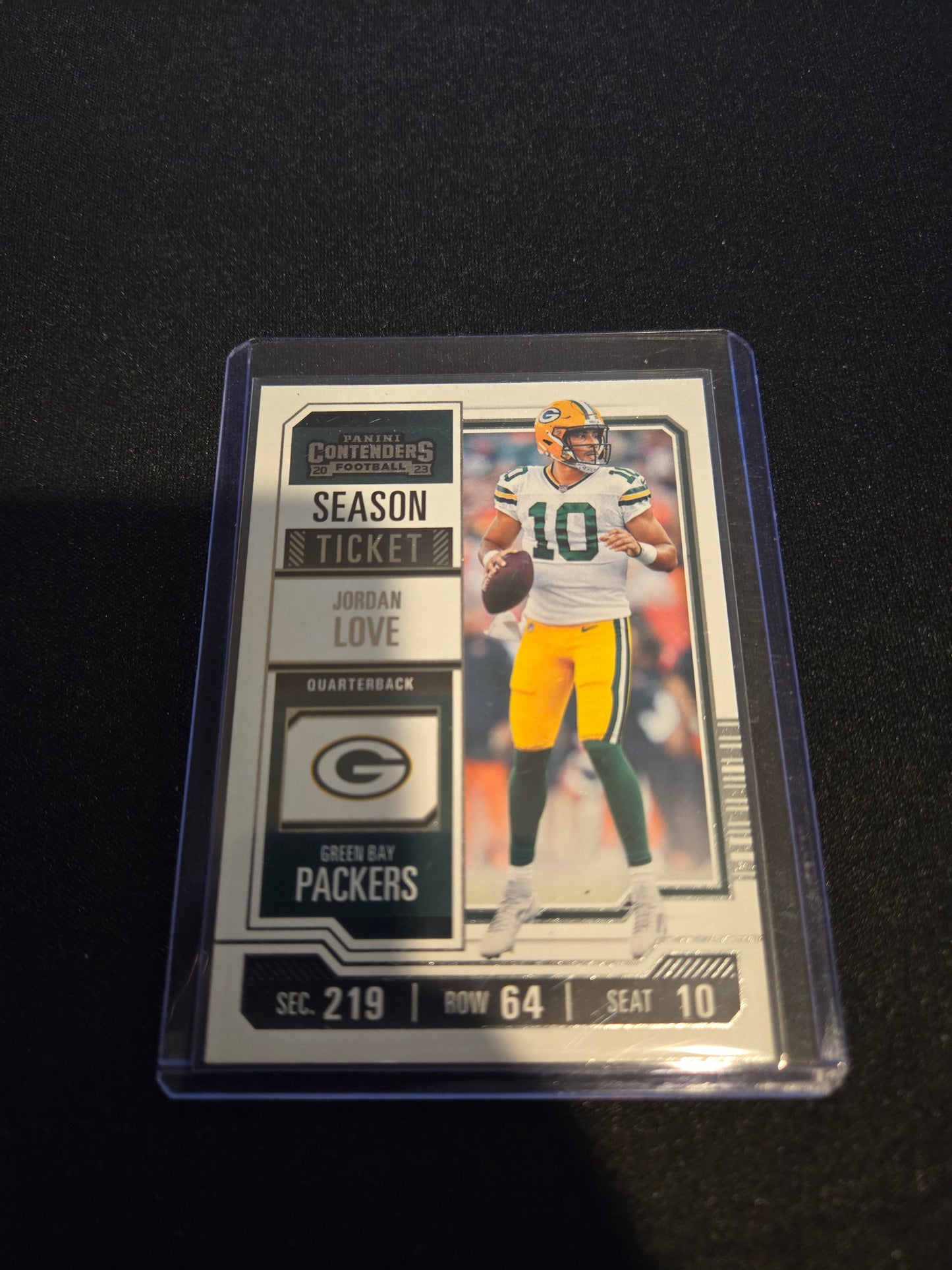 Jordan Love Panini Contenders Season Ticket #39