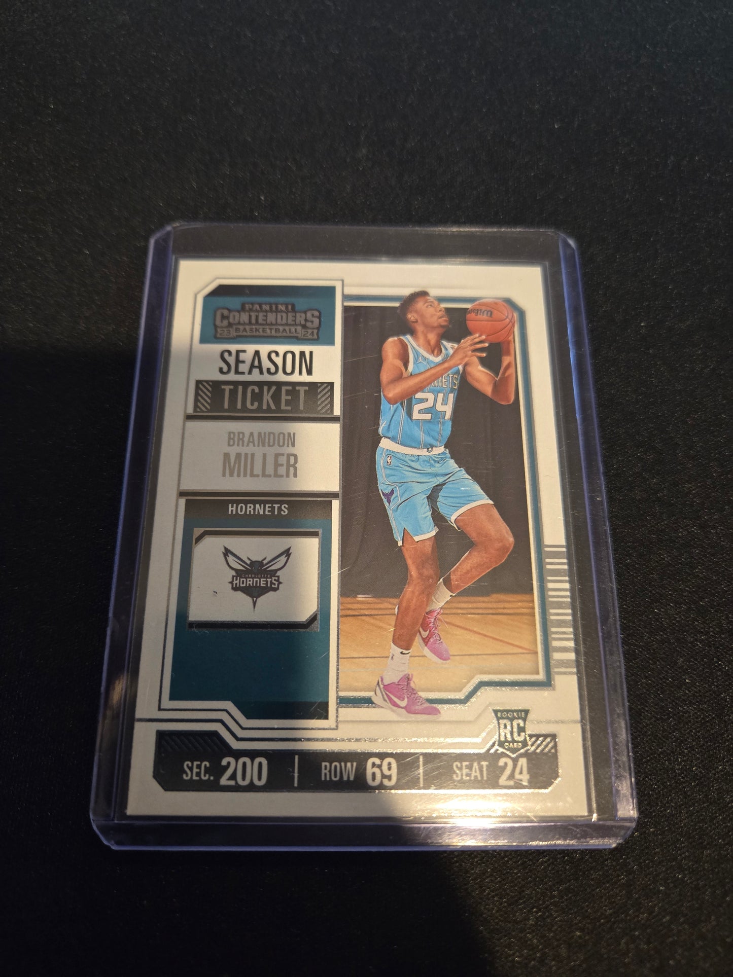 Brandon Miller Panini Contenders Season Ticket Rookie #24