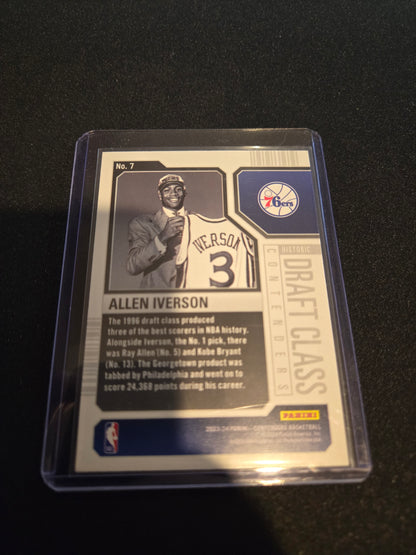 Allen Iverson Panini Contenders Draft Class #7