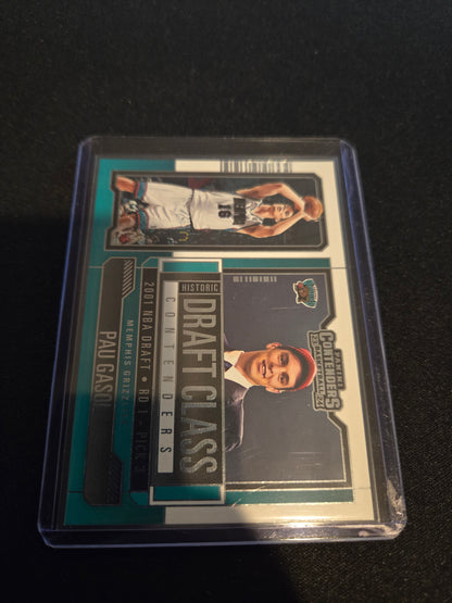 Pau Gasol Panini Contenders Draft Class #14