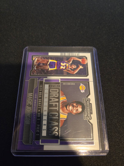 Magic Johnson Panini Contenders Draft Class #15