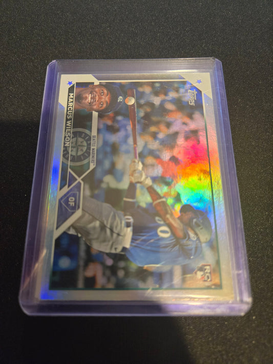 Marcus Wilson Topps (Rainbow Foil) #138