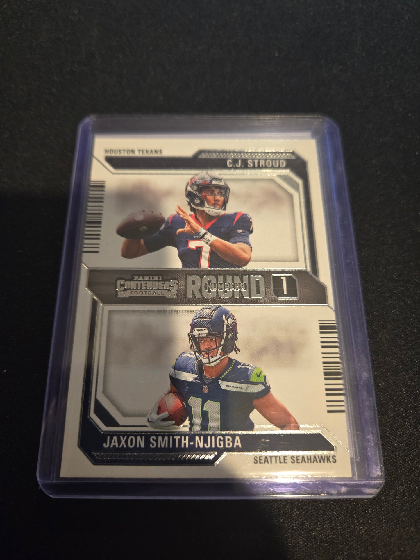 CJ Stroud Panini Contenders Rookie Round Numbers #4