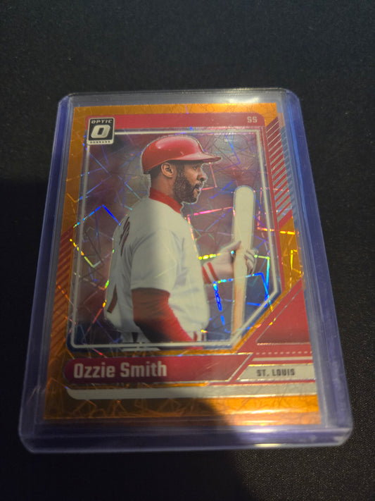 Ozzie Smith Donruss Optic (Orange Velocity) #46