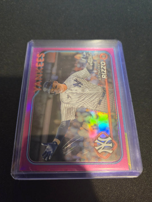 Anthony Rizzo Topps Chrome #127 (Pink)