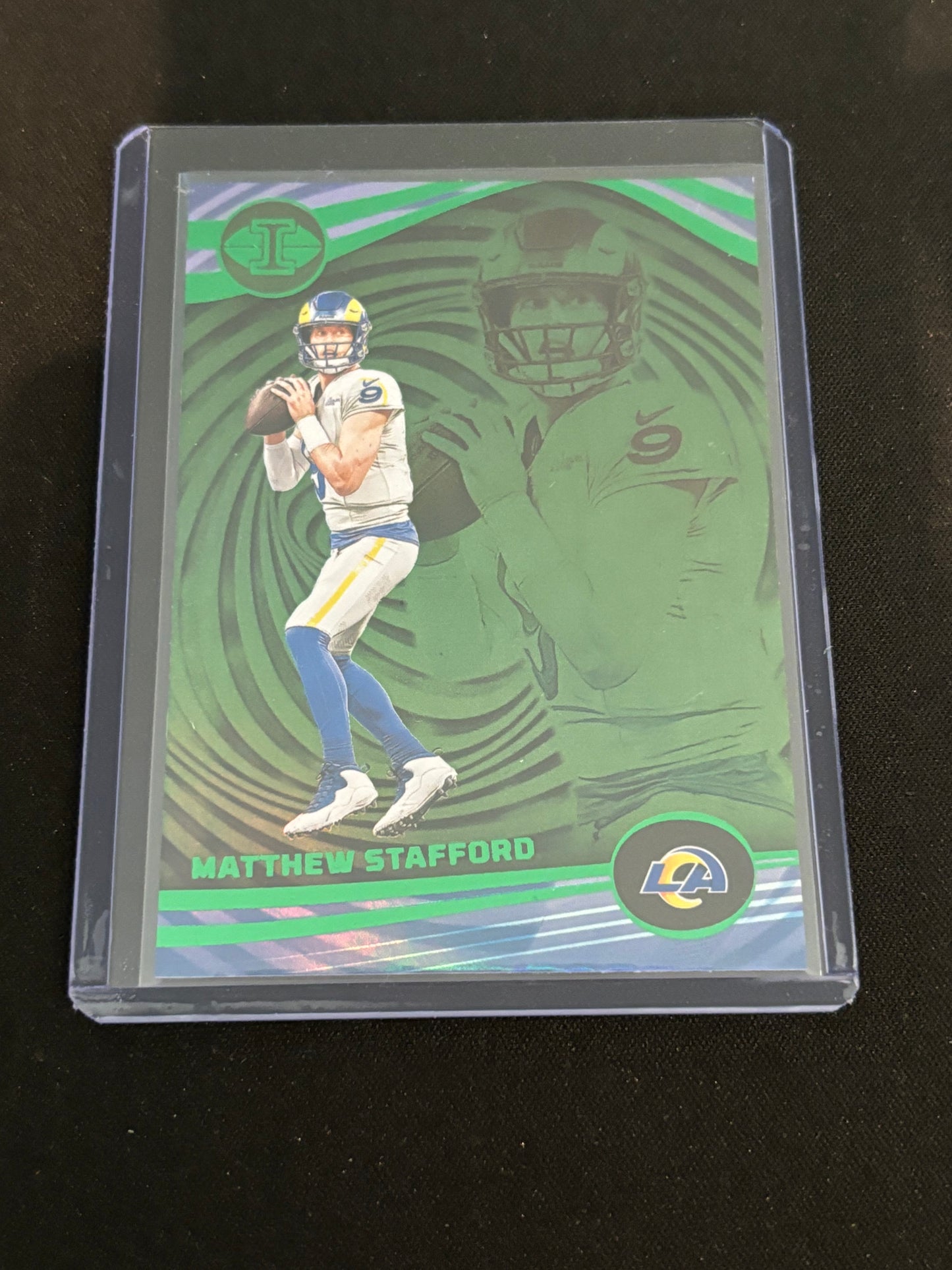 Matthew Stafford Panini Illusions (Emerald) #67