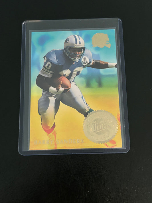 Barry Sanders Fleer Ultra Achievement Award 6 of 10