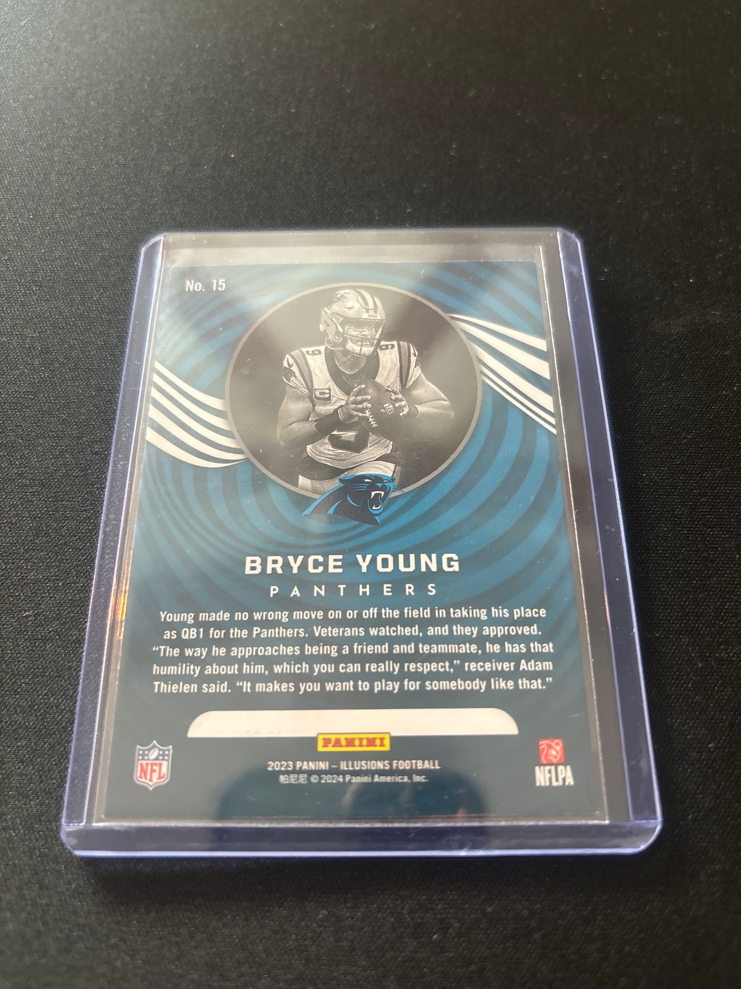 Bryce Young Panini Illusions Rookie #15