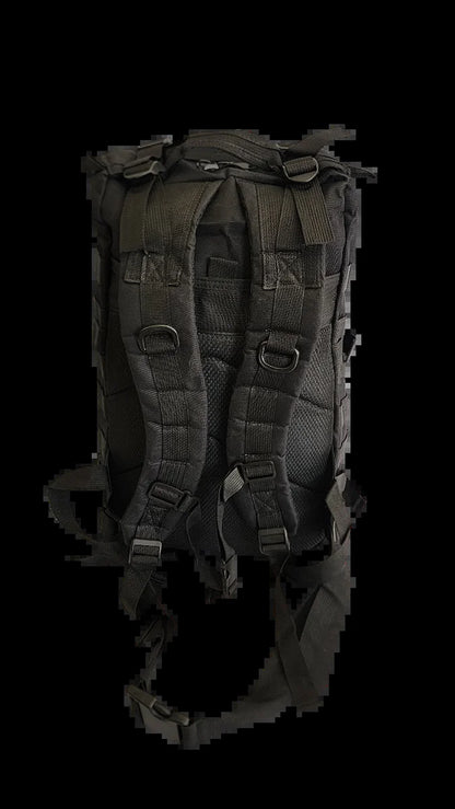 Ultimate Survival and Med Kit Complete 35L Bug Out Bag Backpack - Black