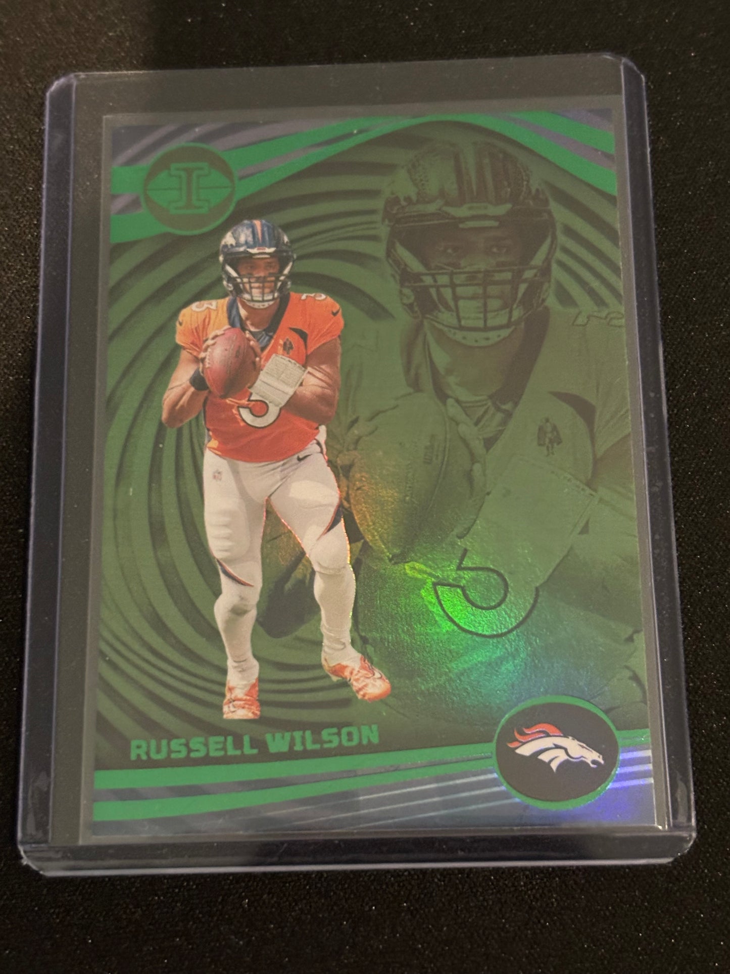 Russell Wilson Panini Illusions (Emerald) #33