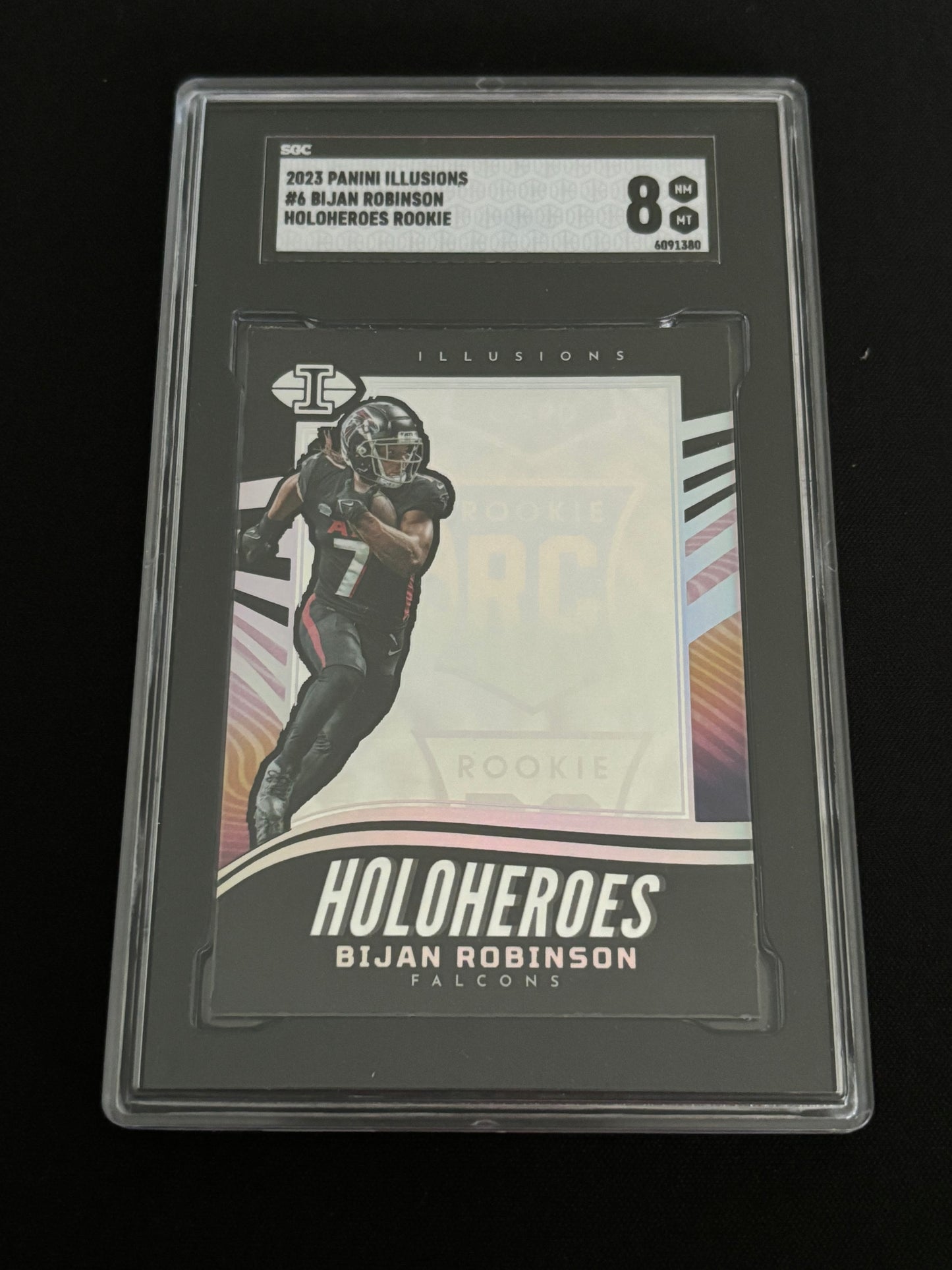 Bijan Robinson Holo Hero Rookie #6