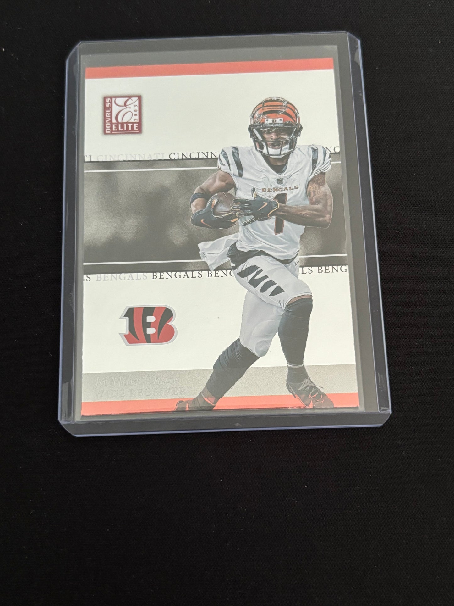 Ja'Marr Chase Donruss Elite #9