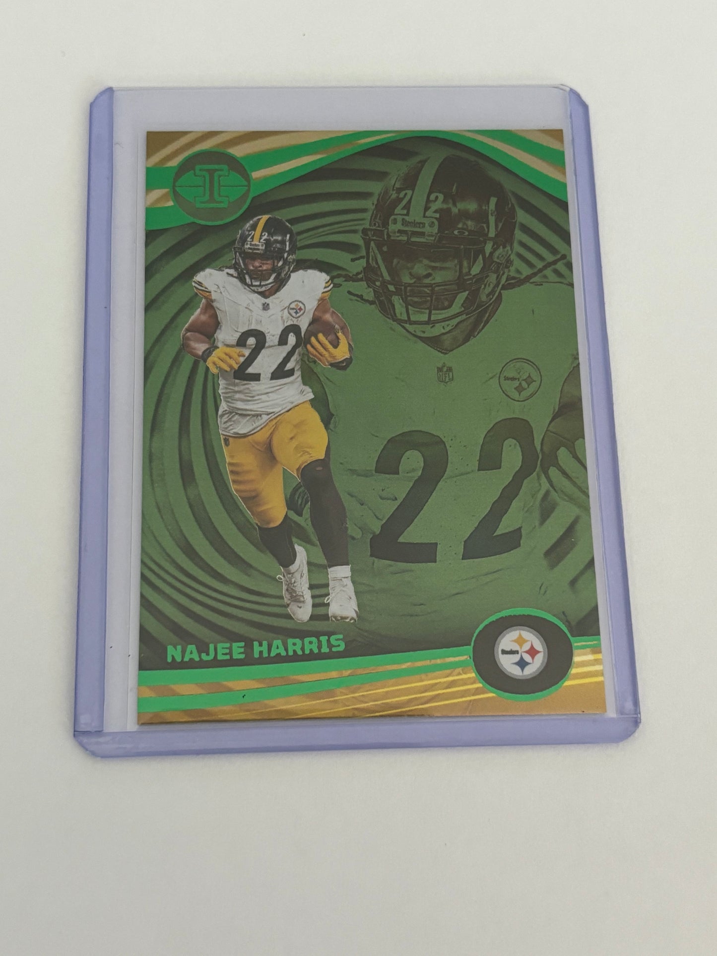 Najee Harris Panini Illusions (Emerald) #88