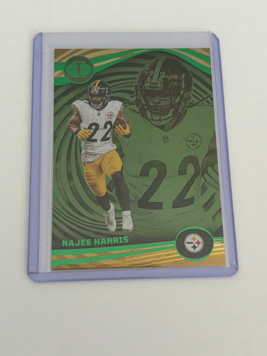 Najee Harris Panini Illusions (Emerald) #88