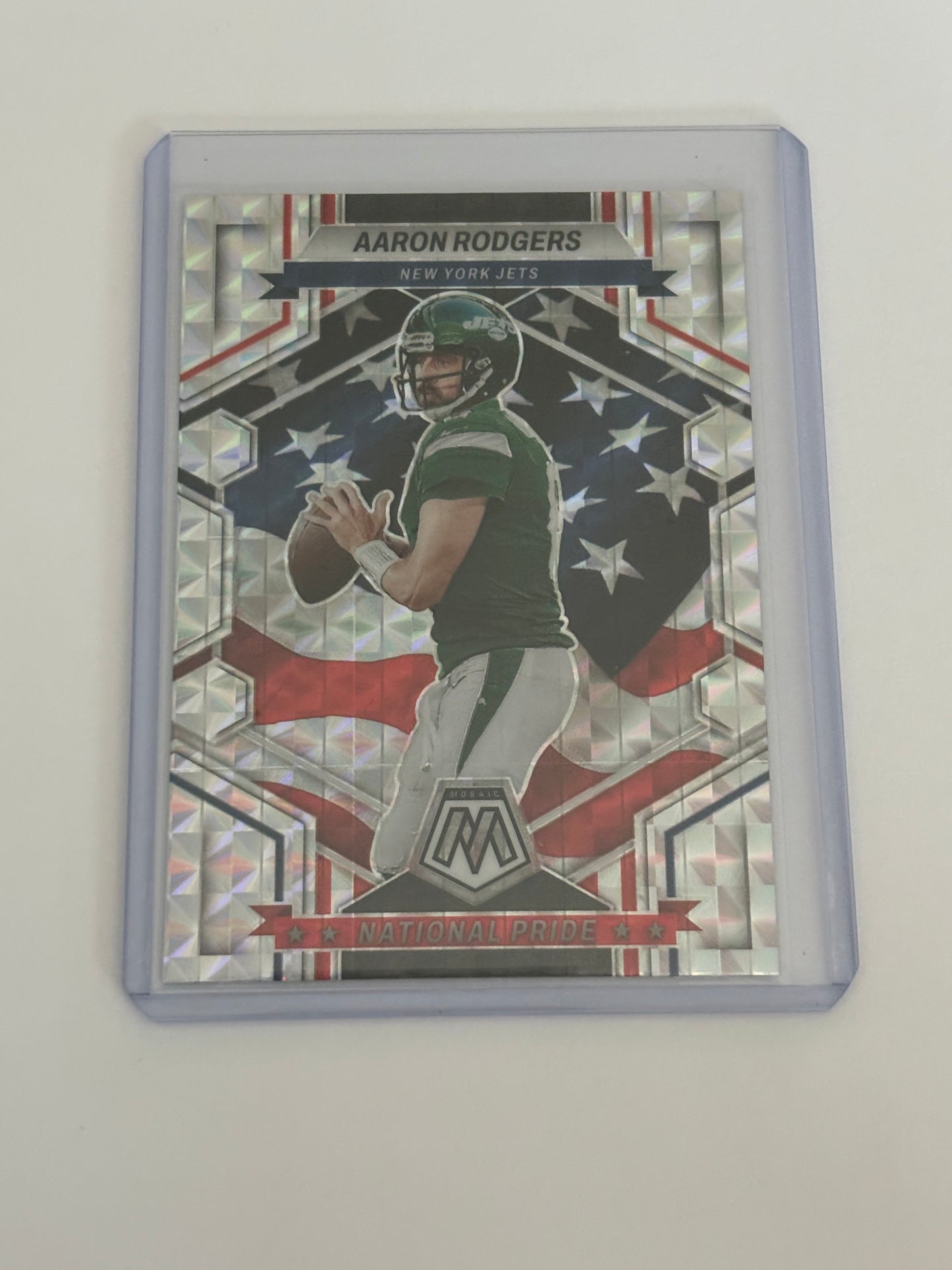 Aaron Rodgers Panini Mosaic (Silver) #253