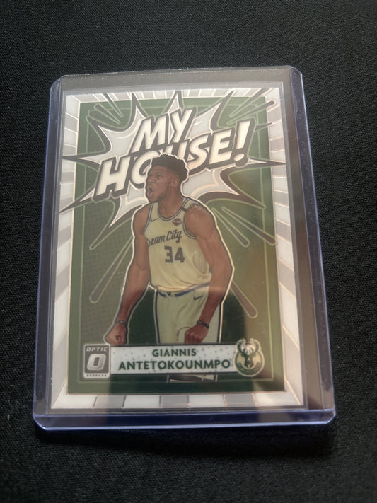 Giannis Antetokounmpo Donruss Optic My House #2