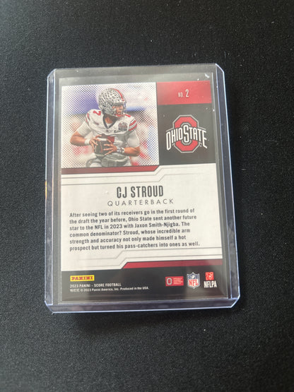 CJ Stroud Score Protential Rookie #2