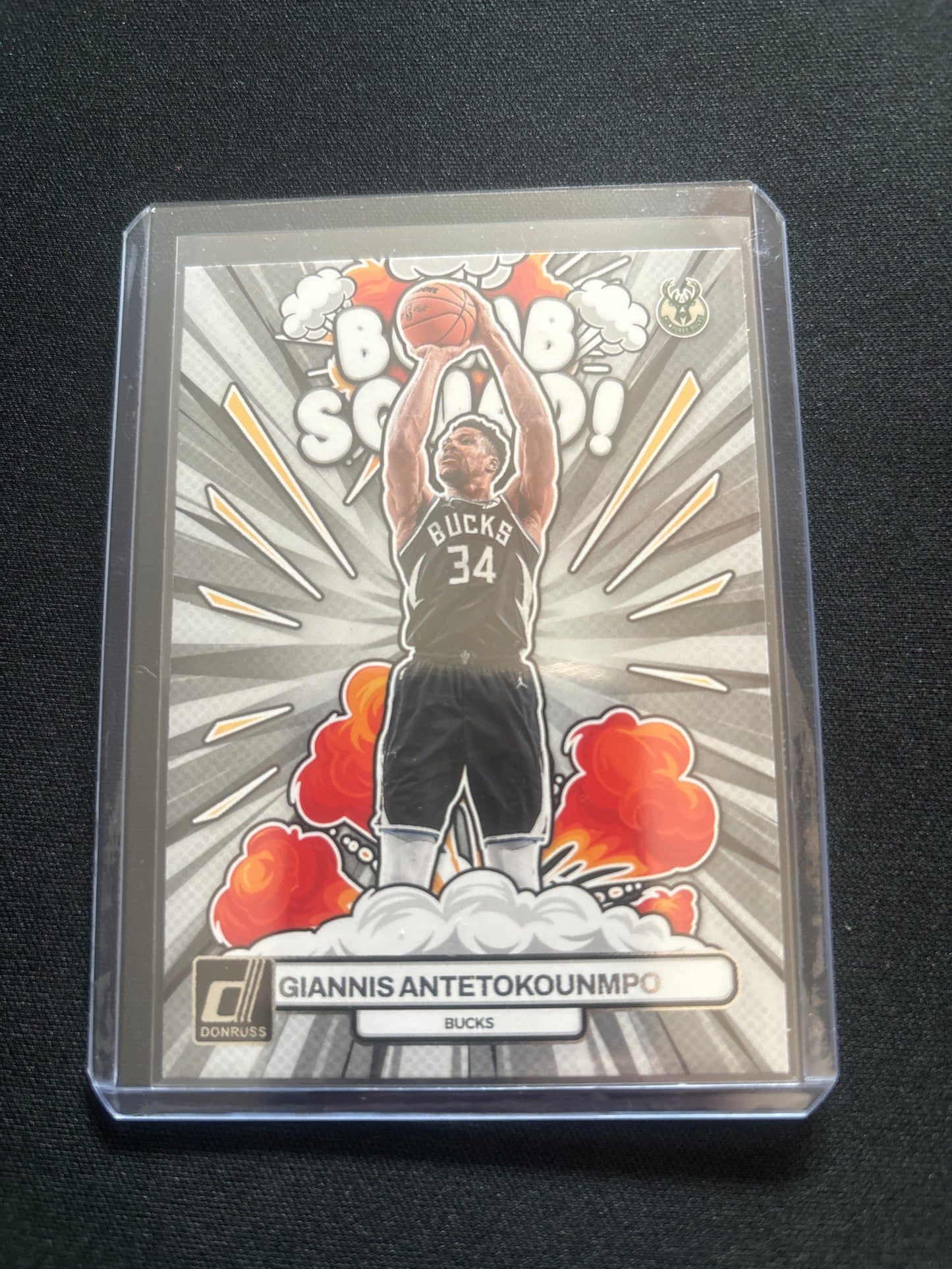 Giannis Antetokounmpo Donruss Bomb Squad #15