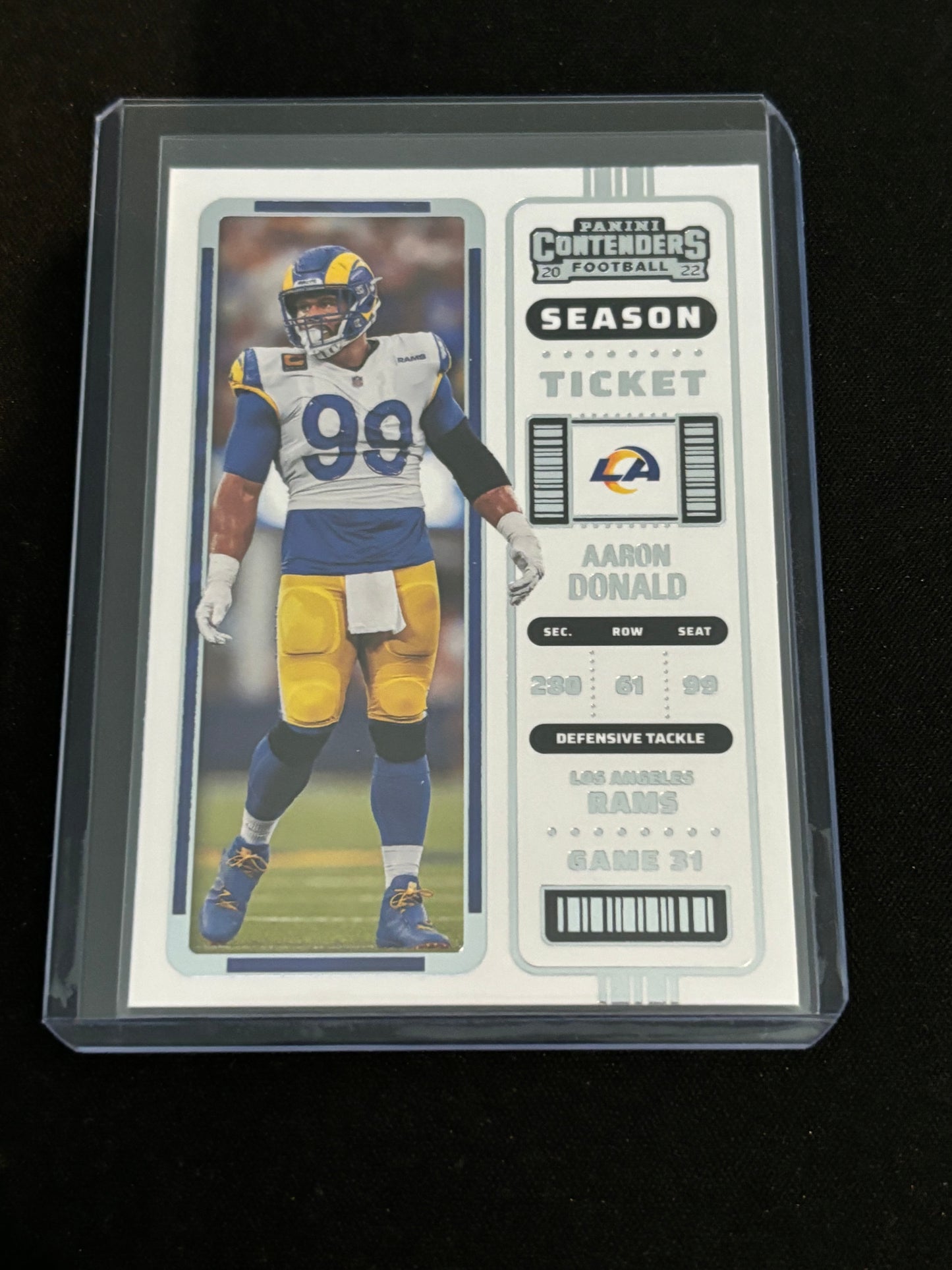 Aaron Donald Panini Contenders #50