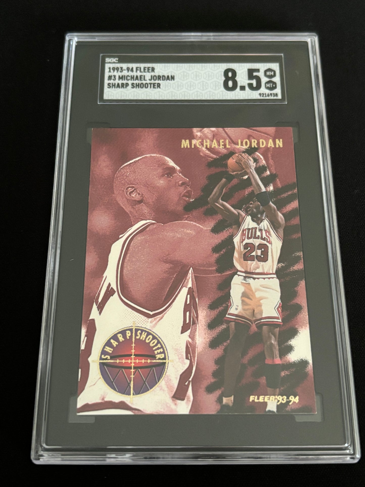 Michael Jordan Fleer Sharpshooter #3