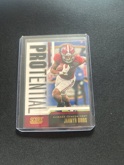 Jahmyr Gibbs Score Protential Rookie #16 (Gold)