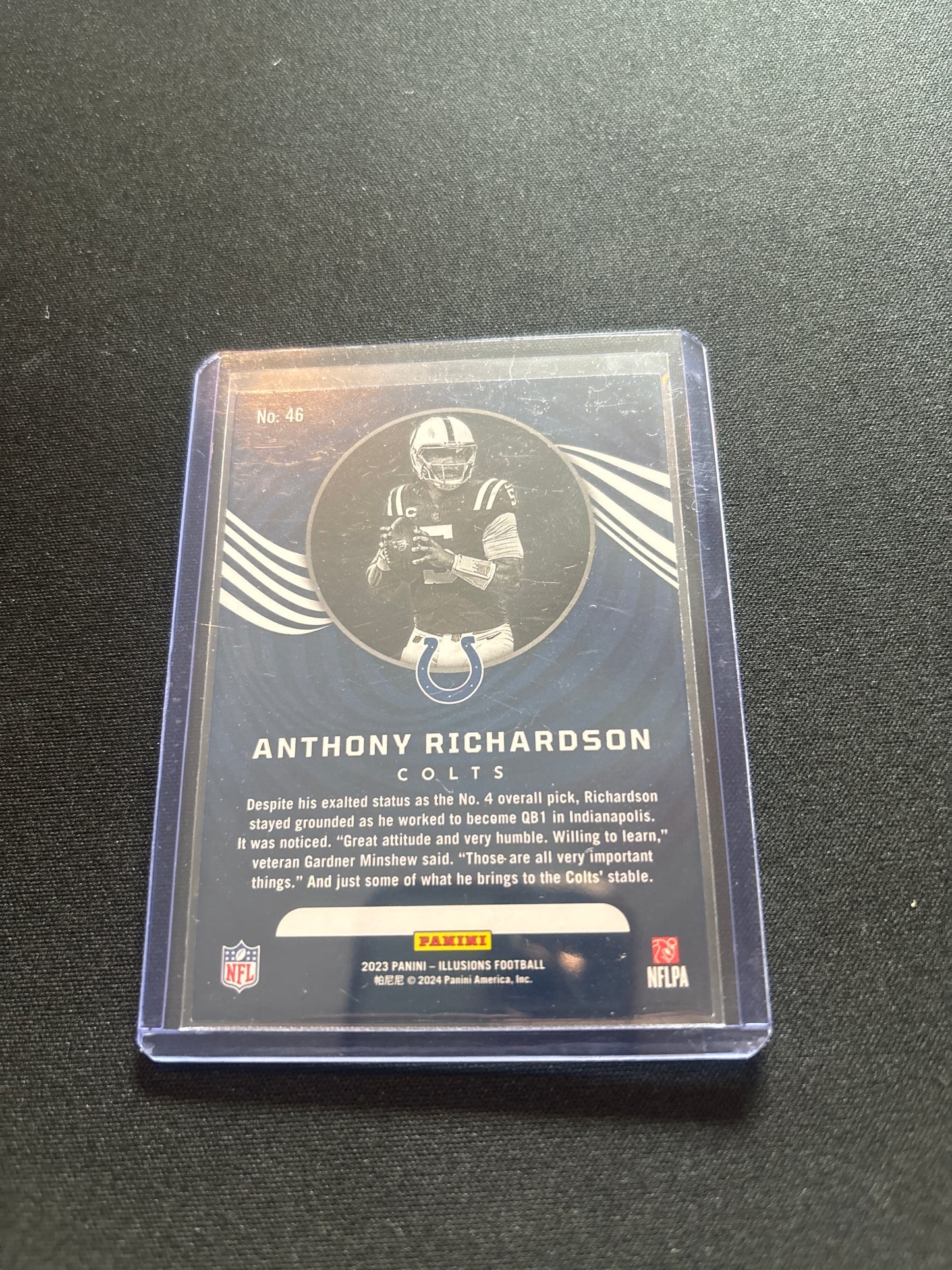 Anthony Richardson Panini Illusions Rookie #46