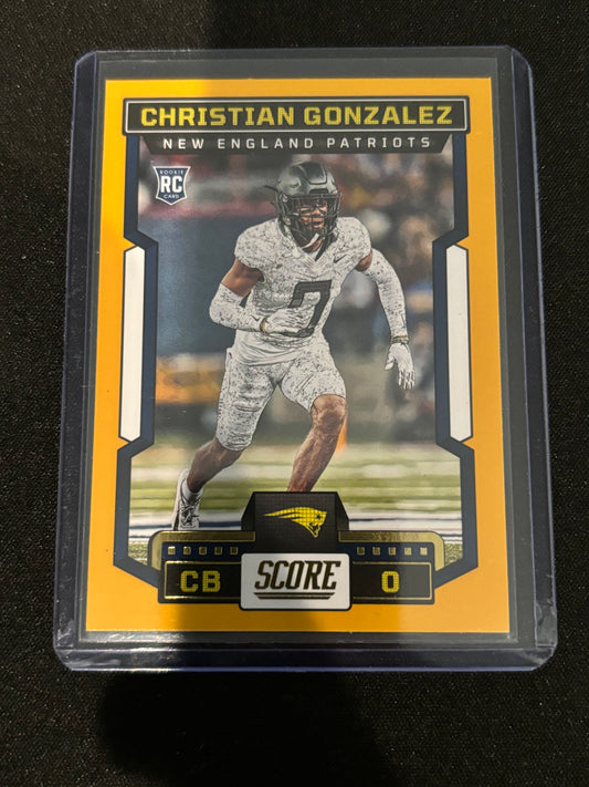 Christian Gonzalez Score Rookie #381