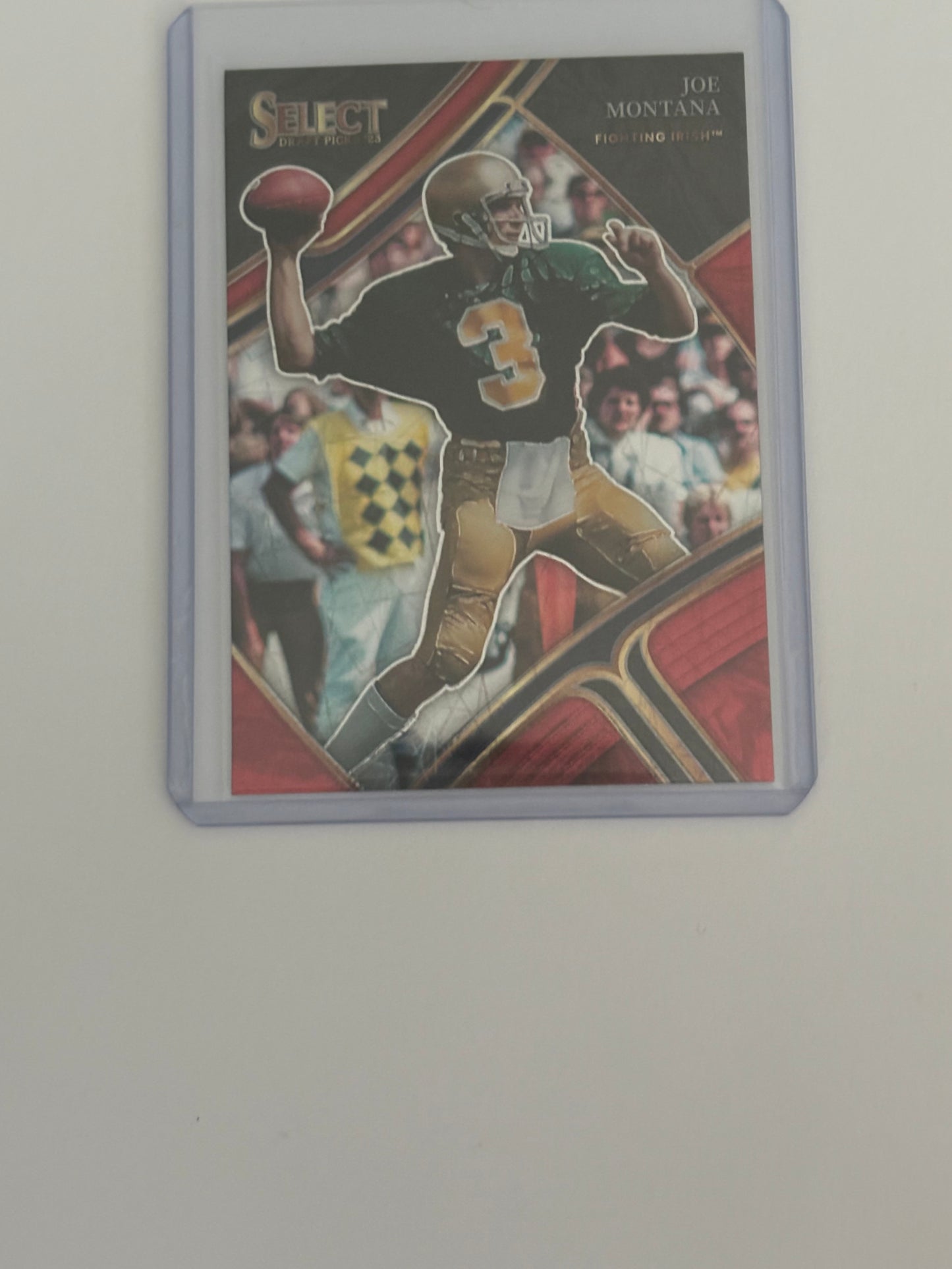 Joe Montana Panini Select (Red Lazer) #195