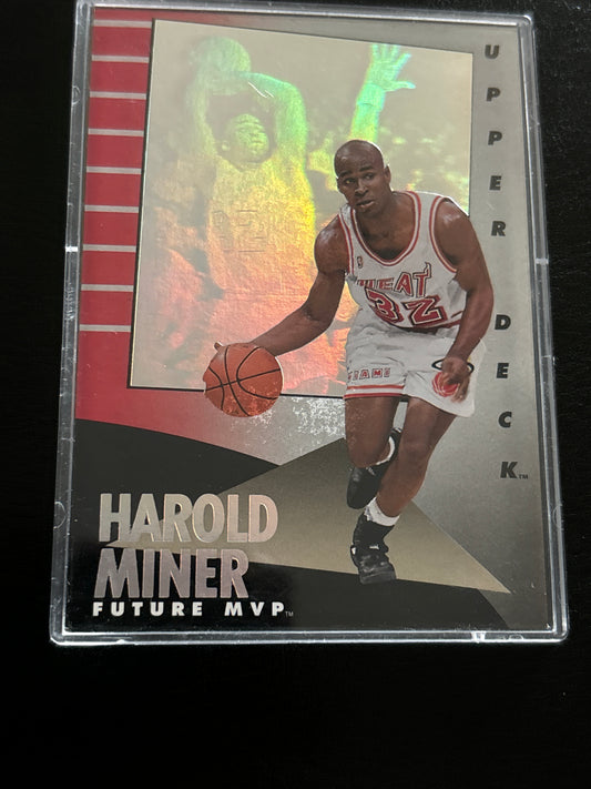 Harold Miner Upper Deck Future MVP Hologram #33