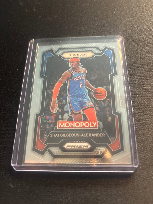 Shai Gilgeous-Alexander Monopoly Prizm #61