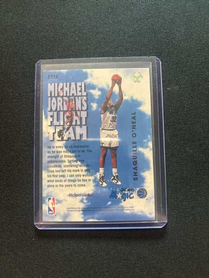 Shaquille O'Neal Upper Deck Michael Jordans Flight Team FT16