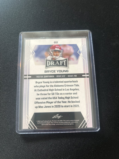 Bryce Young Leaf Draft #02