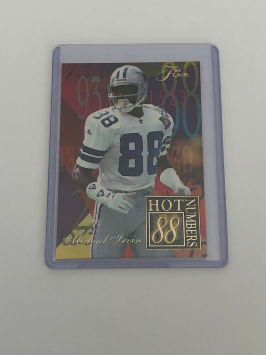 Michael Irvin Flair Hot Numbers 6 of 15