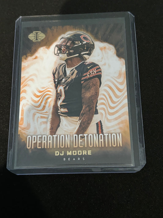 DJ Moore Panini Illusions Operation Detonation #4