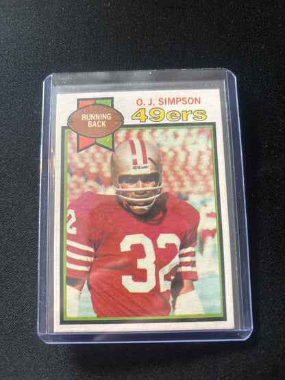 OJ Simpson 79 Topps #170