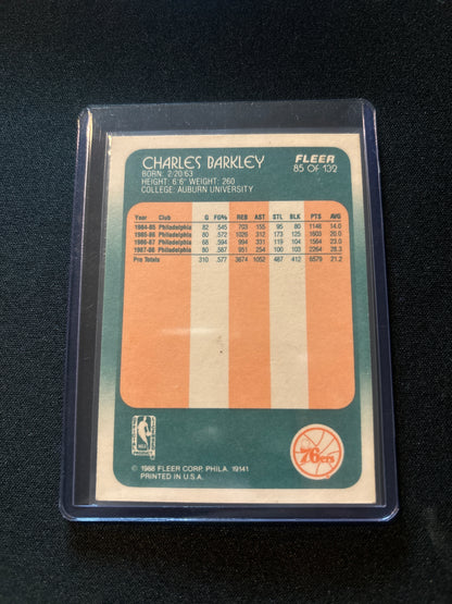 Charles Barkley Fleer #85