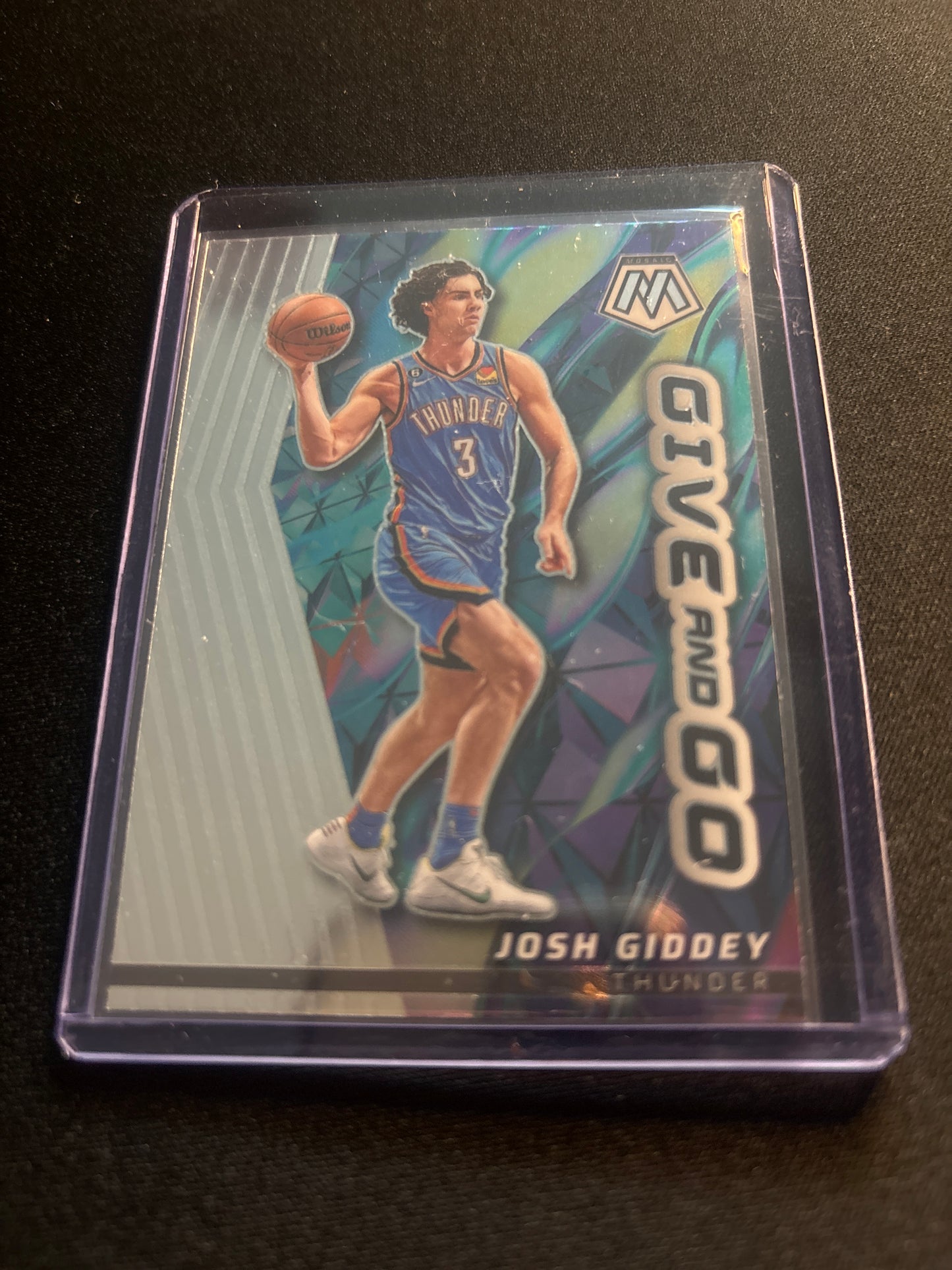 Josh Giddey Panini Mosaic Give and Go #7