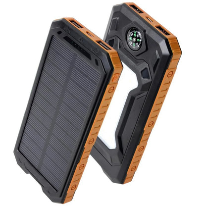 Waterproof 600000Mah Dual USB Portable Solar Battery Charger Solar Power Bank for Iphone, Mobile Cell Phone