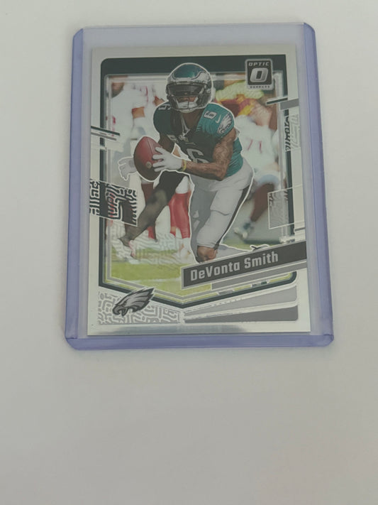 Devonta Smith Donruss Optic (Silver) #156