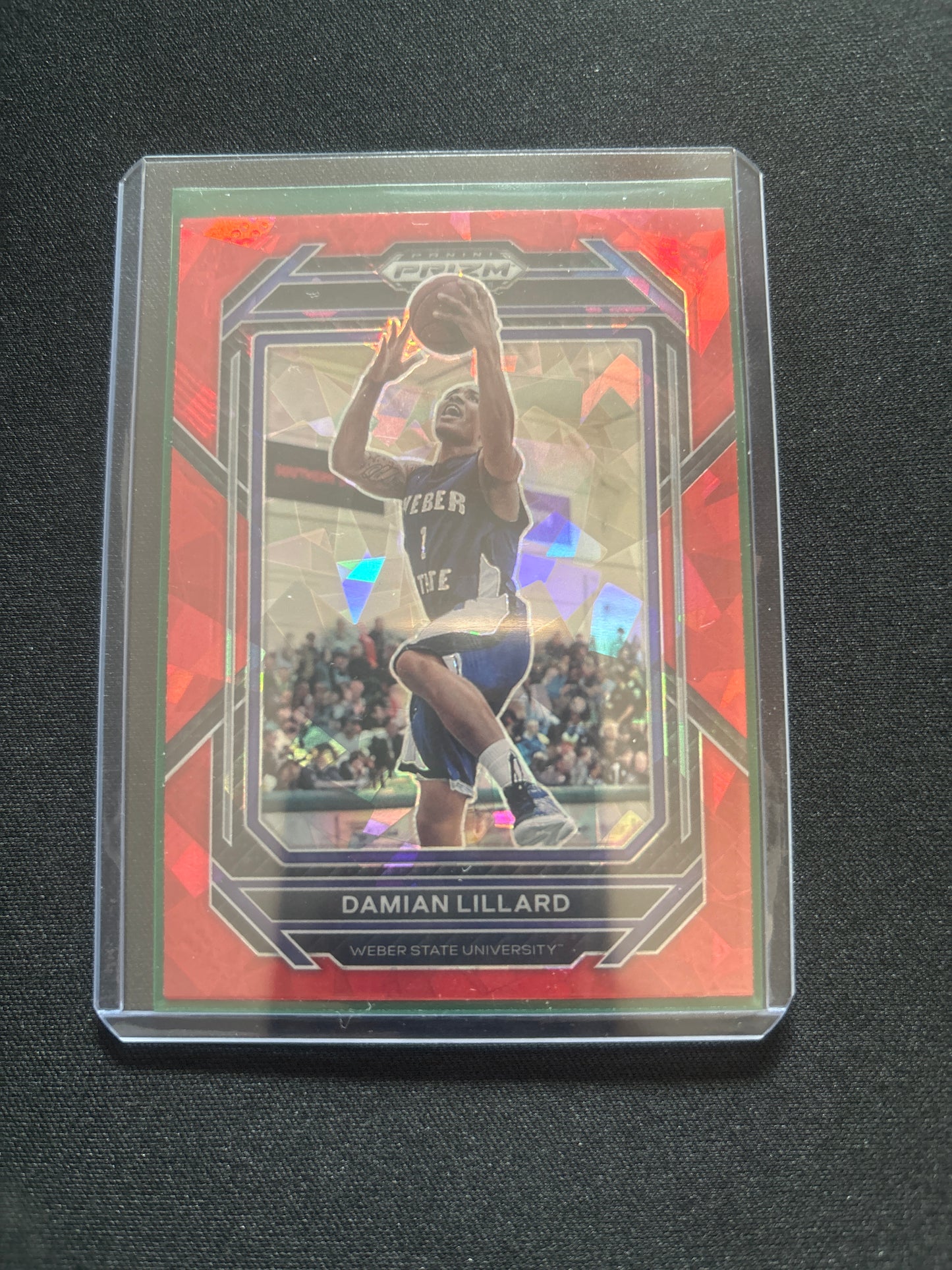 Damian Lillard Panini Prizm (Red Ice) #89