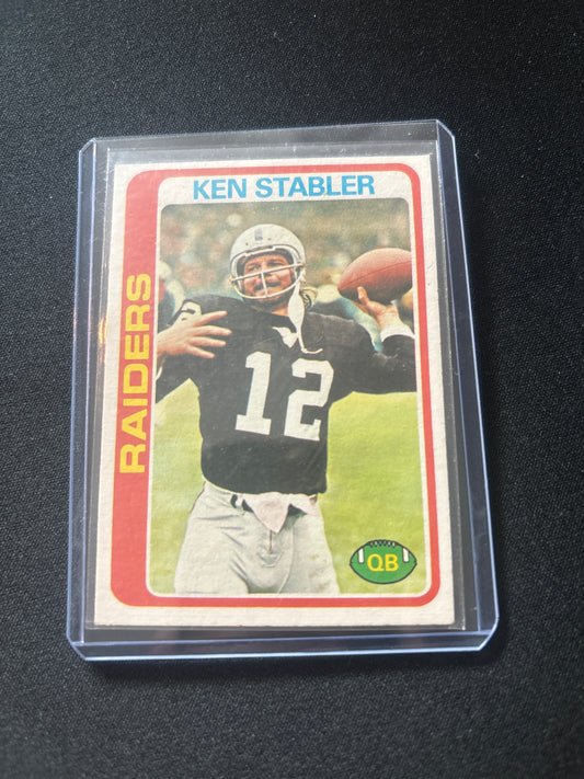 Ken Stabler 78 Topps #365