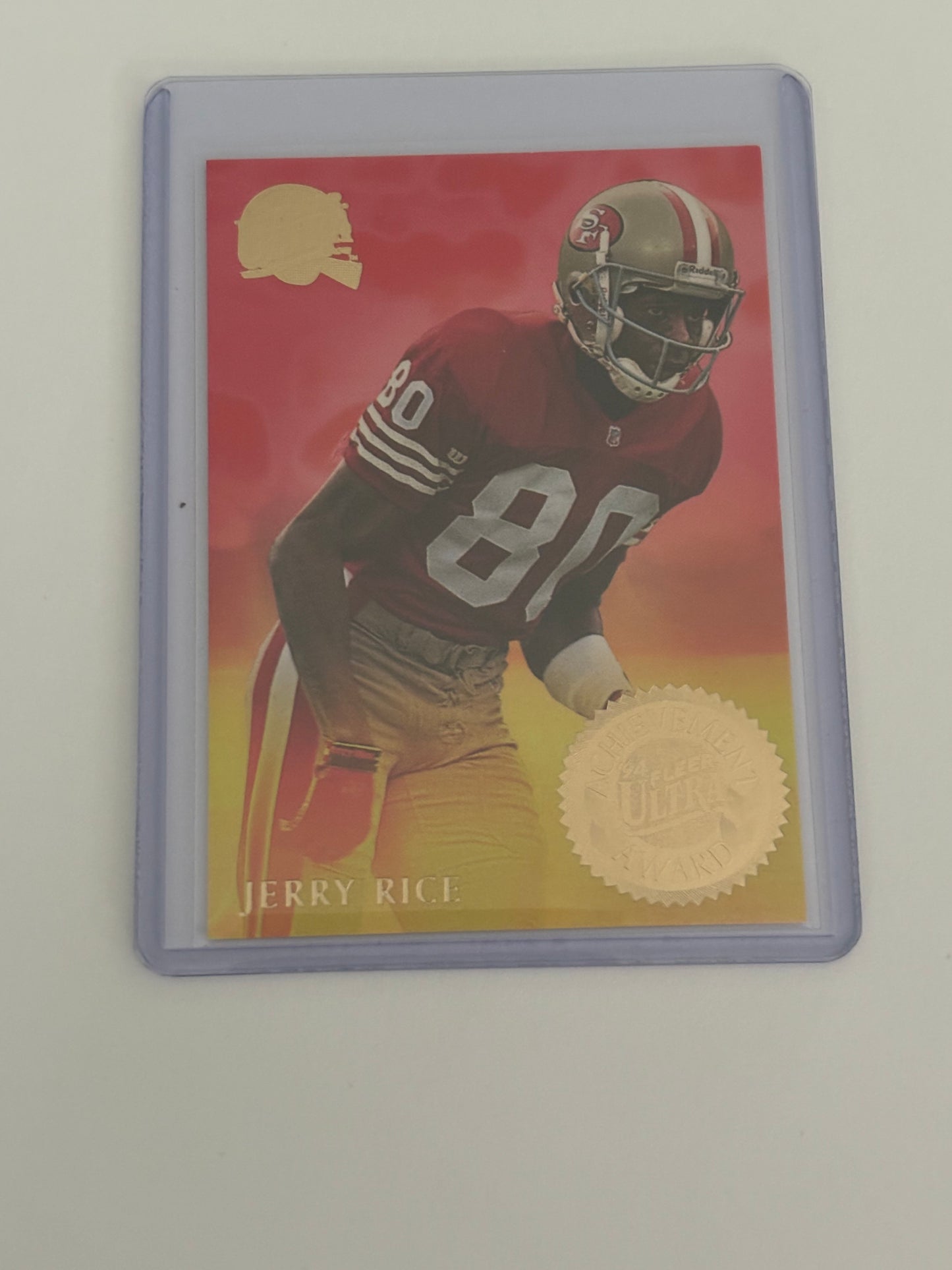 Jerry Rice Fleer Ultra Achievement Award 5 of 10