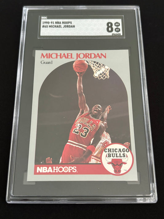 Michael Jordan 1990 NBA Hoops #65