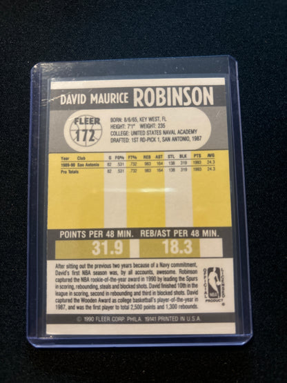 David Robinson 1990 Fleer #172