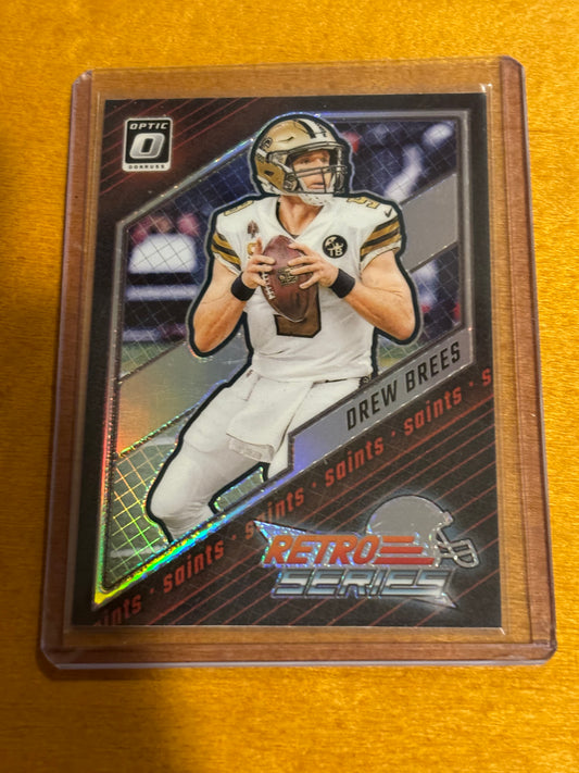 Drew Brees Donruss Optic Retro Series #10