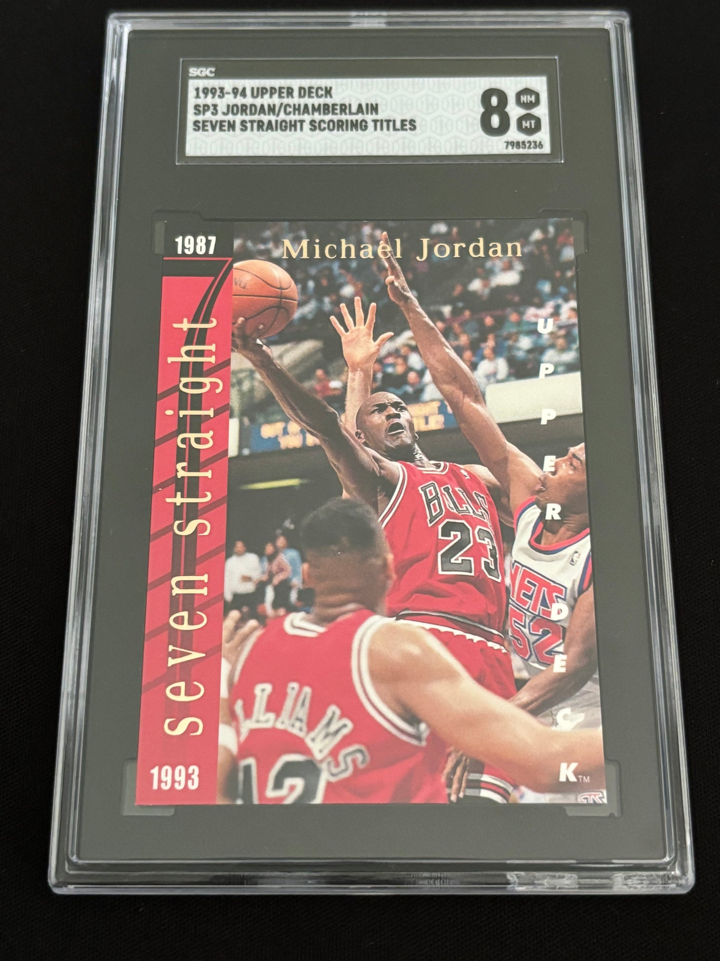 Michael Jordan Upper Deck Seven Straight SP3